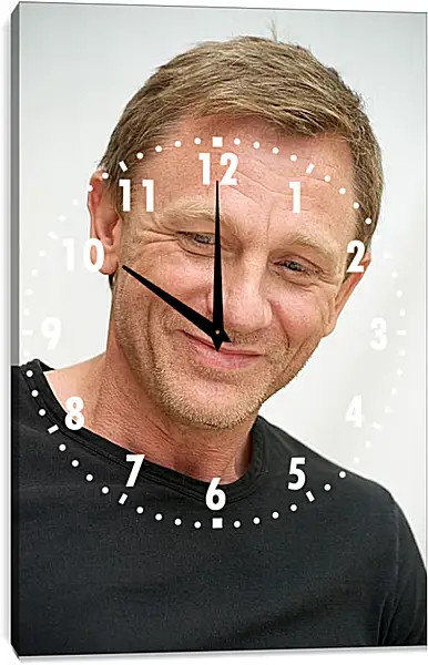 Часы картина - Дэниел Крейг. Daniel Craig Часы картина - Дэниел Крейг. Daniel Craig