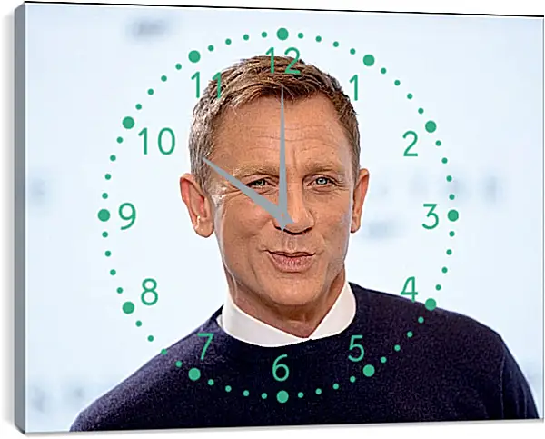 Часы картина - Дэниел Крейг. Daniel Craig Часы картина - Дэниел Крейг. Daniel Craig