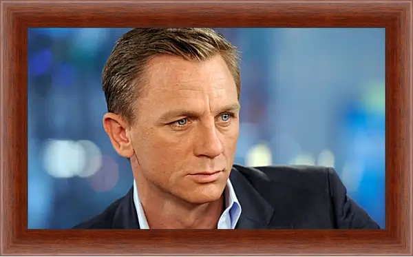 Картина в раме - Дэниел Крейг. Daniel Craig Картина в раме - Дэниел Крейг. Daniel Craig