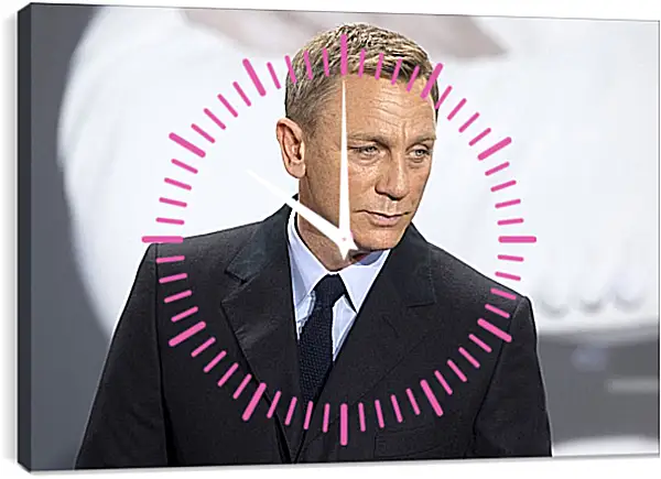 Часы картина - Дэниел Крейг. Daniel Craig Часы картина - Дэниел Крейг. Daniel Craig