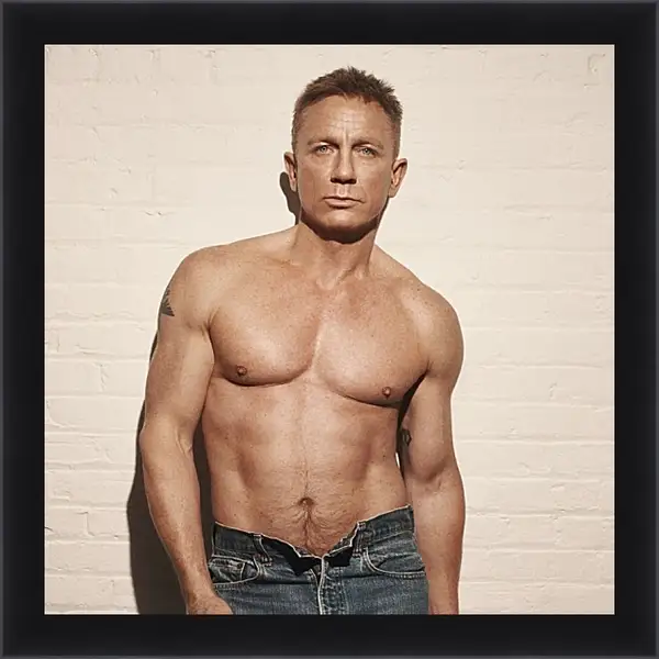 Картина в раме - Дэниел Крейг. Daniel Craig Картина в раме - Дэниел Крейг. Daniel Craig