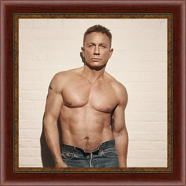 Картина в раме - Дэниел Крейг. Daniel Craig Картина в раме - Дэниел Крейг. Daniel Craig