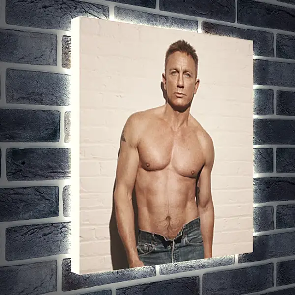 Лайтбокс световая панель - Дэниел Крейг. Daniel Craig Лайтбокс световая панель - Дэниел Крейг. Daniel Craig
