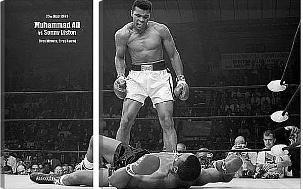 Модульная картина - Мохаммед Али (Muhammad Ali) Модульная картина - Мохаммед Али (Muhammad Ali)