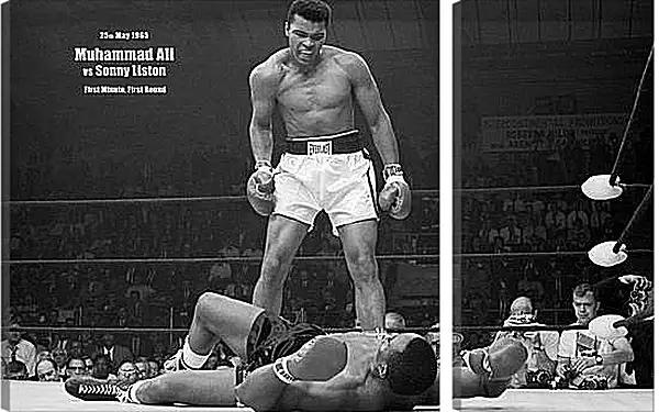 Модульная картина - Мохаммед Али (Muhammad Ali) Модульная картина - Мохаммед Али (Muhammad Ali)