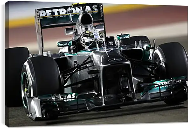 Постер на подрамнике - F1, (формула 1) Постер на подрамнике - F1, (формула 1)