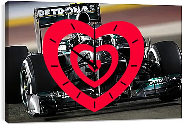 Часы картина - F1, (формула 1) Часы картина - F1, (формула 1)