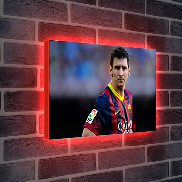 Лайтбокс световая панель - Лионель Месси (Lionel Andres Messi) Лайтбокс световая панель - Лионель Месси (Lionel Andres Messi)