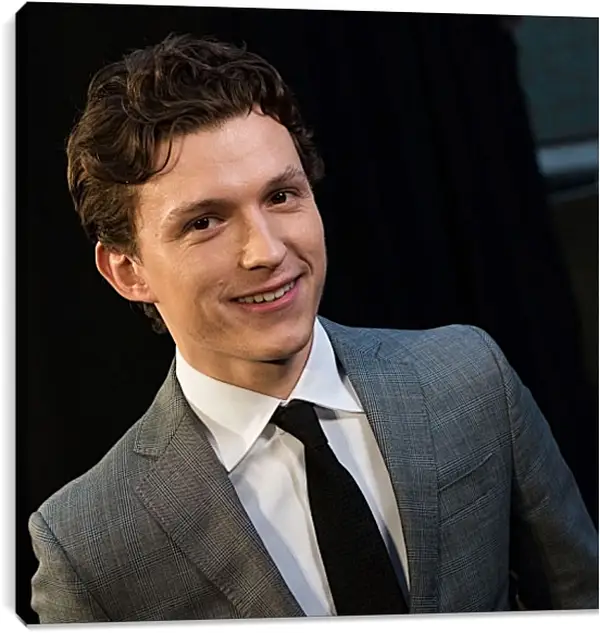 Постер на подрамнике - Том Холланд. Tom Holland Постер на подрамнике - Том Холланд. Tom Holland