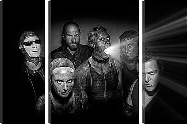 Модульная картина - Rammstein Модульная картина - Rammstein