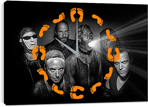 Часы картина - Rammstein Часы картина - Rammstein