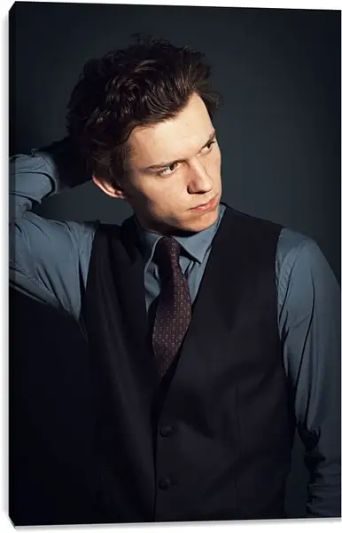 Постер на подрамнике - Том Холланд. Tom Holland Постер на подрамнике - Том Холланд. Tom Holland