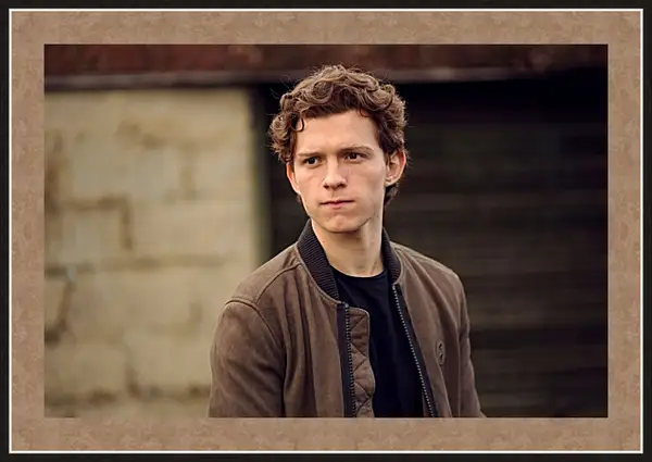 Картина в раме - Том Холланд. Tom Holland Картина в раме - Том Холланд. Tom Holland