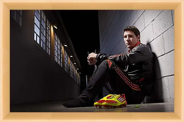 Картина в раме - Лионель Месси (Lionel Andres Messi ) Картина в раме - Лионель Месси (Lionel Andres Messi )