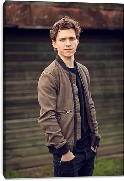 Постер на подрамнике - Том Холланд. Tom Holland Постер на подрамнике - Том Холланд. Tom Holland