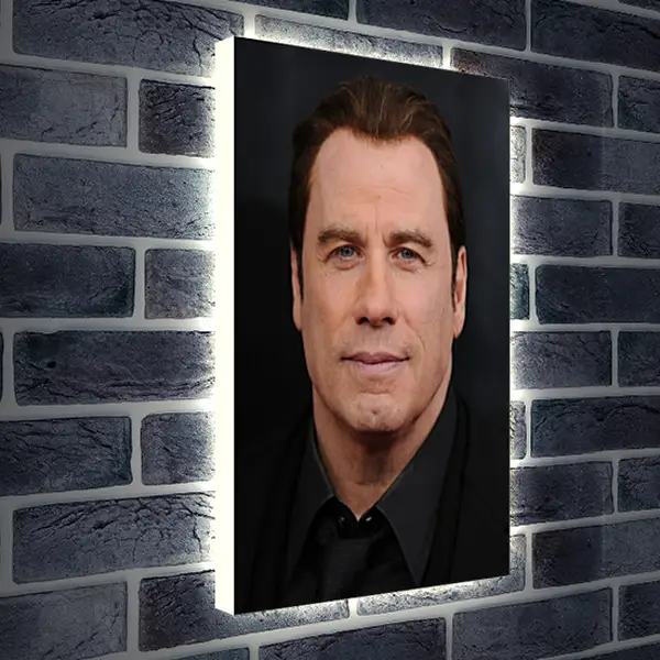 Лайтбокс световая панель - Джон Траволта. John Travolta Лайтбокс световая панель - Джон Траволта. John Travolta