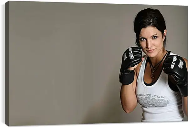 Постер на подрамнике - MMA. UFC. Джина Карано. Gina Joy Carano. Постер на подрамнике - MMA. UFC. Джина Карано. Gina Joy Carano.