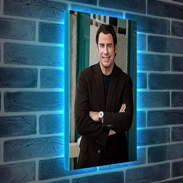 Лайтбокс световая панель - Джон Траволта. John Travolta Лайтбокс световая панель - Джон Траволта. John Travolta