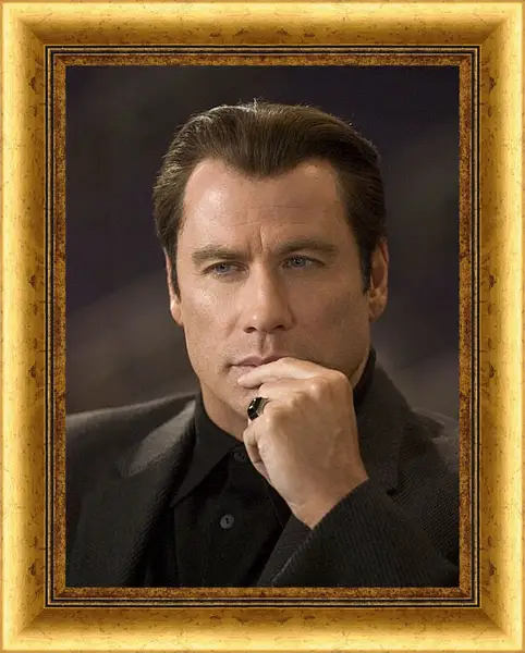 Картина в раме - Джон Траволта. John Travolta Картина в раме - Джон Траволта. John Travolta