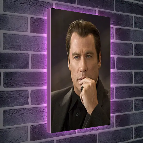 Лайтбокс световая панель - Джон Траволта. John Travolta Лайтбокс световая панель - Джон Траволта. John Travolta