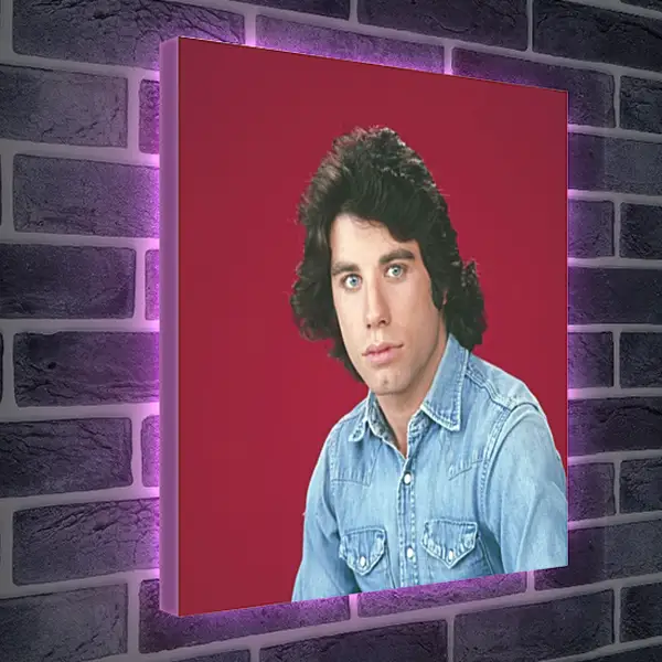 Лайтбокс световая панель - Джон Траволта. John Travolta Лайтбокс световая панель - Джон Траволта. John Travolta
