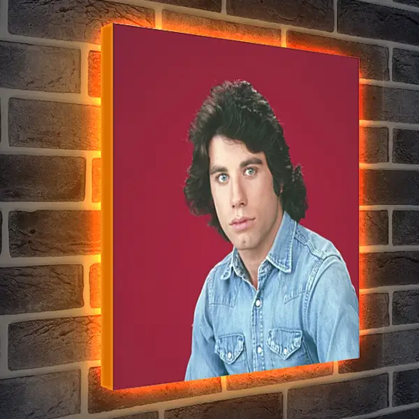 Лайтбокс световая панель - Джон Траволта. John Travolta Лайтбокс световая панель - Джон Траволта. John Travolta
