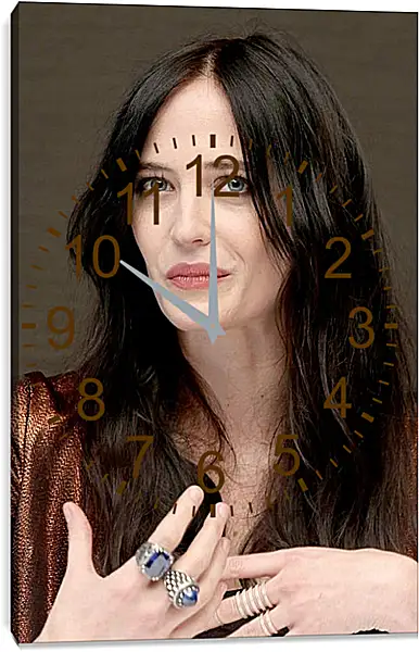 Часы картина - Ева Грин. Eva Green Часы картина - Ева Грин. Eva Green