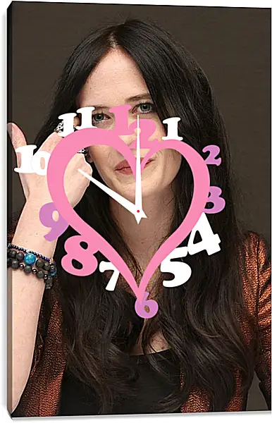 Часы картина - Ева Грин. Eva Green Часы картина - Ева Грин. Eva Green