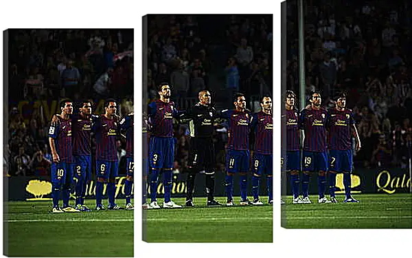 Модульная картина - ФК Барселона. FC Barcelona Модульная картина - ФК Барселона. FC Barcelona