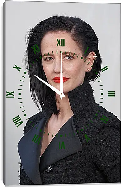 Часы картина - Ева Грин. Eva Green Часы картина - Ева Грин. Eva Green