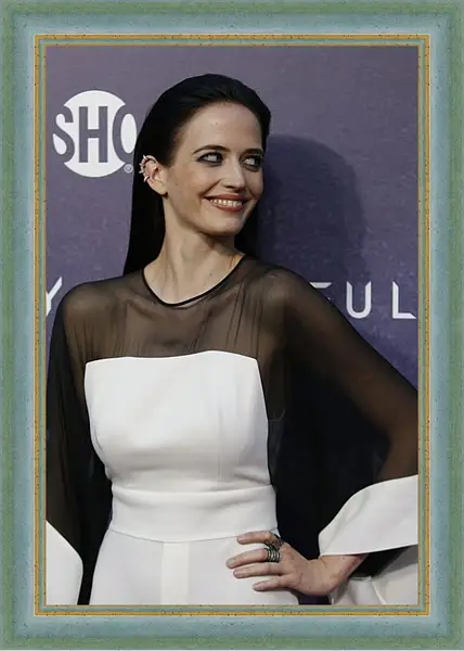 Картина в раме - Ева Грин. Eva Green Картина в раме - Ева Грин. Eva Green