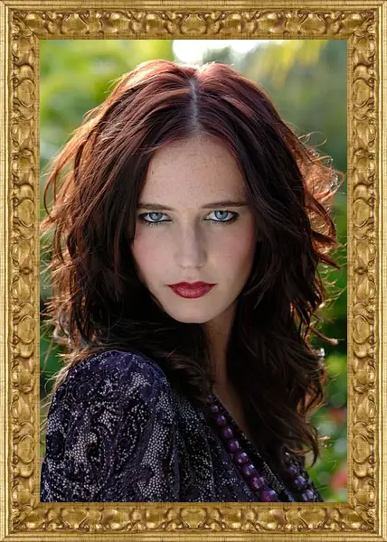 Картина в раме - Ева Грин. Eva Green Картина в раме - Ева Грин. Eva Green