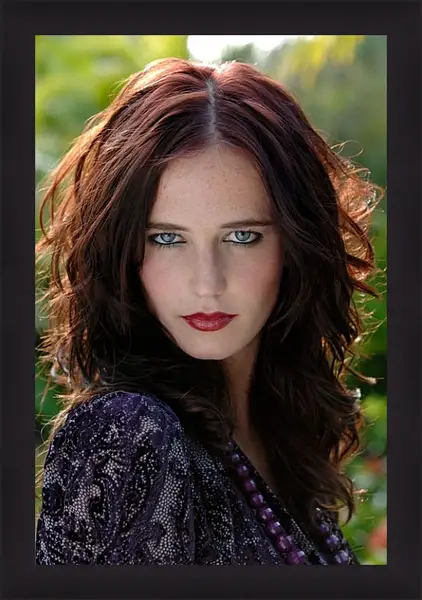 Картина в раме - Ева Грин. Eva Green Картина в раме - Ева Грин. Eva Green
