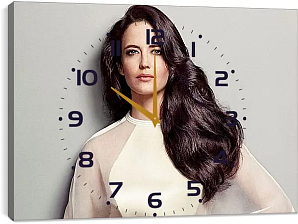 Часы картина - Ева Грин. Eva Green Часы картина - Ева Грин. Eva Green
