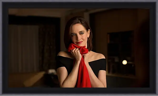 Картина в раме - Ева Грин. Eva Green Картина в раме - Ева Грин. Eva Green