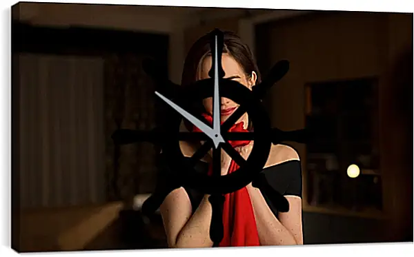 Часы картина - Ева Грин. Eva Green Часы картина - Ева Грин. Eva Green