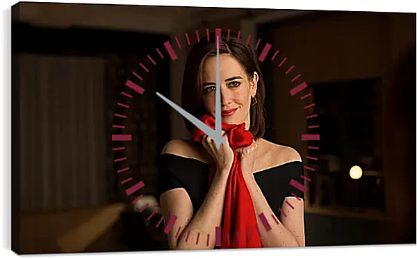 Часы картина - Ева Грин. Eva Green Часы картина - Ева Грин. Eva Green