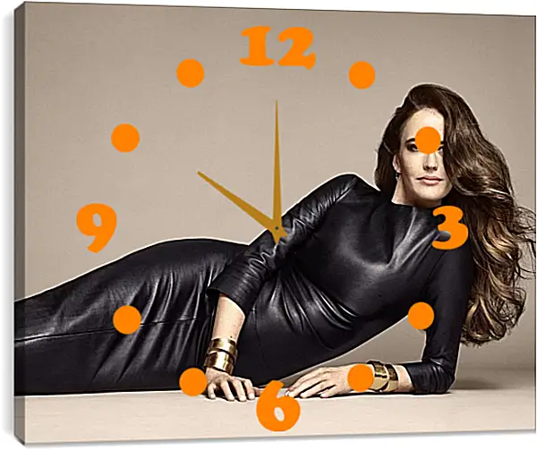 Часы картина - Ева Грин. Eva Green Часы картина - Ева Грин. Eva Green