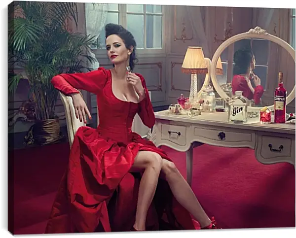 Постер на подрамнике - Ева Грин. Eva Green Постер на подрамнике - Ева Грин. Eva Green