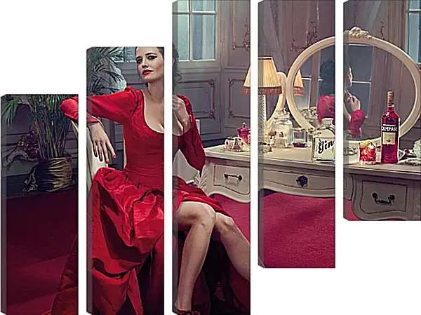 Модульная картина - Ева Грин. Eva Green Модульная картина - Ева Грин. Eva Green
