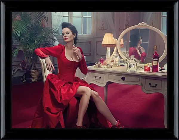 Картина в раме - Ева Грин. Eva Green Картина в раме - Ева Грин. Eva Green