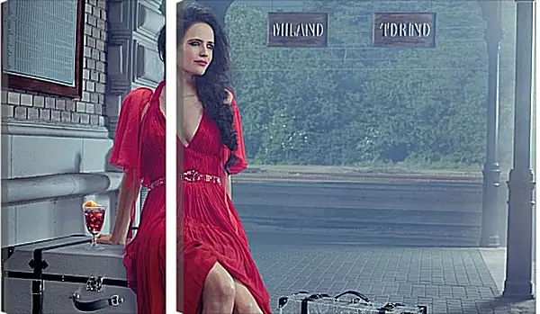 Модульная картина - Ева Грин. Eva Green Модульная картина - Ева Грин. Eva Green
