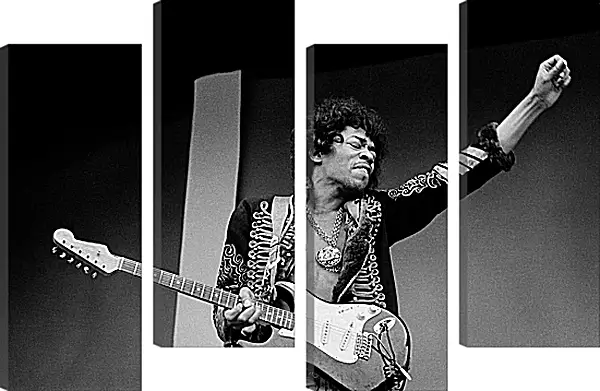 Модульная картина - Джими Хендрикс. Jimi Hendrix Модульная картина - Джими Хендрикс. Jimi Hendrix