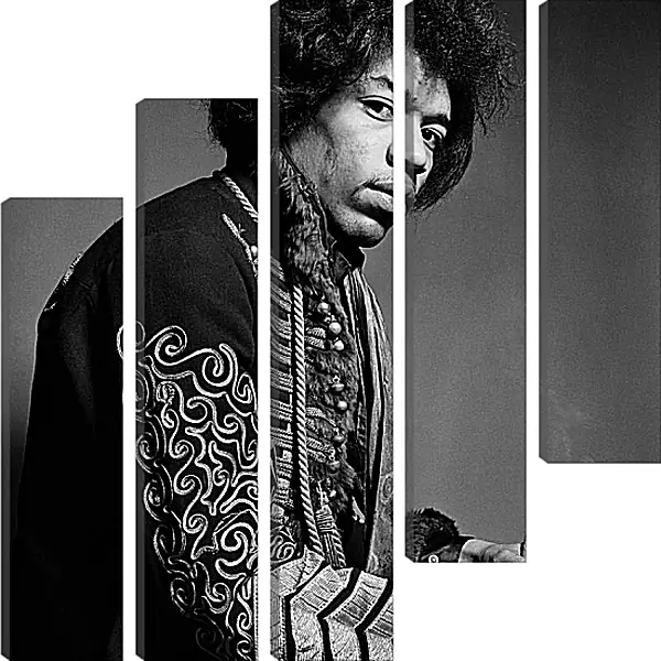 Модульная картина - Джими Хендрикс. Jimi Hendrix Модульная картина - Джими Хендрикс. Jimi Hendrix