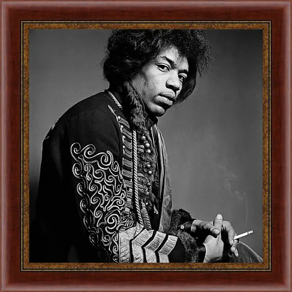 Картина в раме - Джими Хендрикс. Jimi Hendrix Картина в раме - Джими Хендрикс. Jimi Hendrix