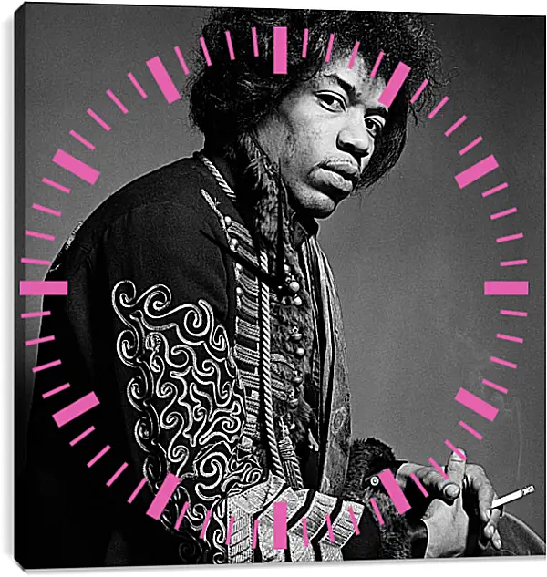 Часы картина - Джими Хендрикс. Jimi Hendrix Часы картина - Джими Хендрикс. Jimi Hendrix
