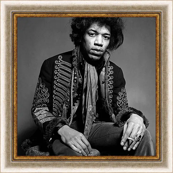 Картина в раме - Джими Хендрикс. Jimi Hendrix Картина в раме - Джими Хендрикс. Jimi Hendrix