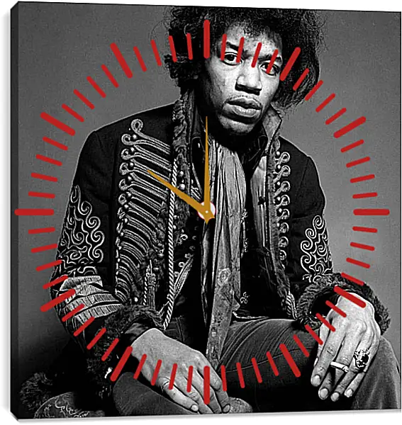 Часы картина - Джими Хендрикс. Jimi Hendrix Часы картина - Джими Хендрикс. Jimi Hendrix