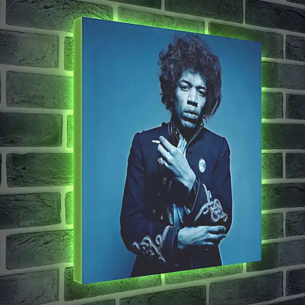Лайтбокс световая панель - Джими Хендрикс. Jimi Hendrix Лайтбокс световая панель - Джими Хендрикс. Jimi Hendrix