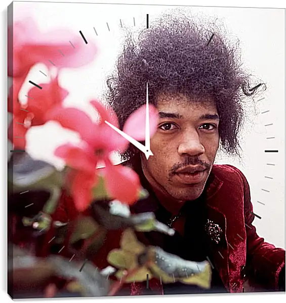 Часы картина - Джими Хендрикс. Jimi Hendrix Часы картина - Джими Хендрикс. Jimi Hendrix